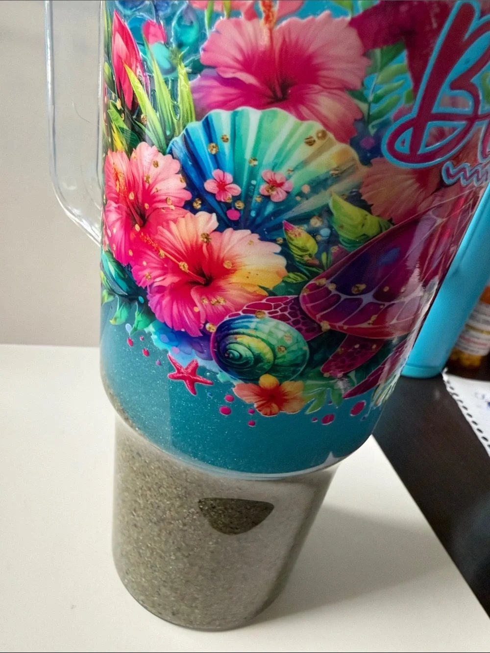 Life Is Better at the Beach 40 oz Beach Fill Tumbler